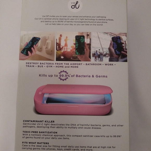 Phone Sanitizer Case Cleaner UV - Picture 2 of 3